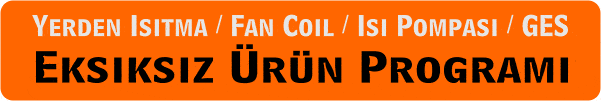 yerden ısıtma ve ısı pompasında eksiksiz ürün ve uygulama