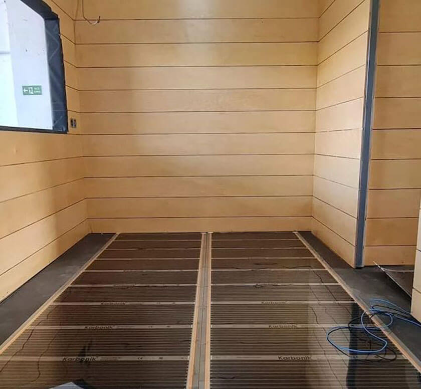 kk eveler iin parke alt stma , tiny house stma