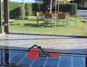 karbonik ısı film ile zeminden ısıtma,parke altı ısıtma