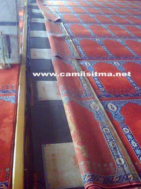 cami halı altı ısıtma sistemi