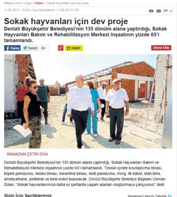 hayvan barnaklar iin zeminden stma