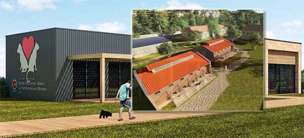 Denizli Hayvan Barna , bakm ve rehabilitasyon merkezi elektrik kablolu zeminden stma sistem