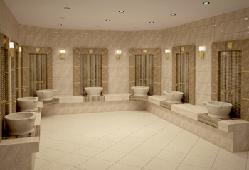 zmir aliaa konut projesi Trk Hamam Istmas