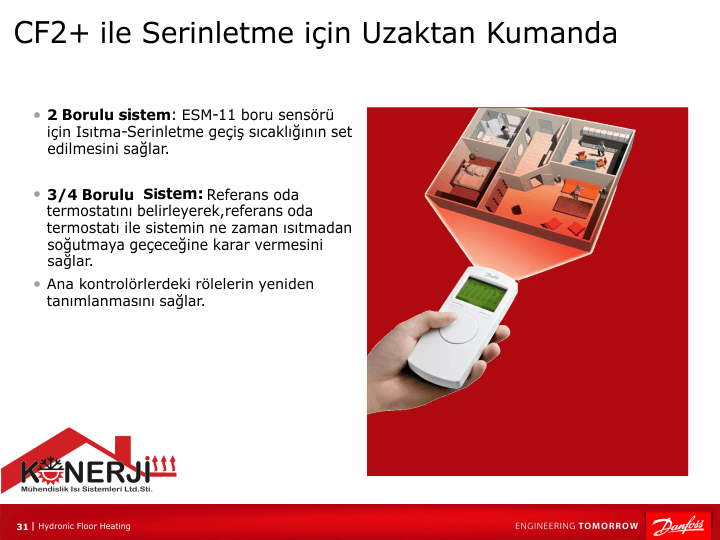 yerden serineltme için uzaktan kumanda