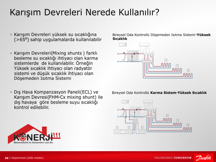karışım devresi kullanım yerleri