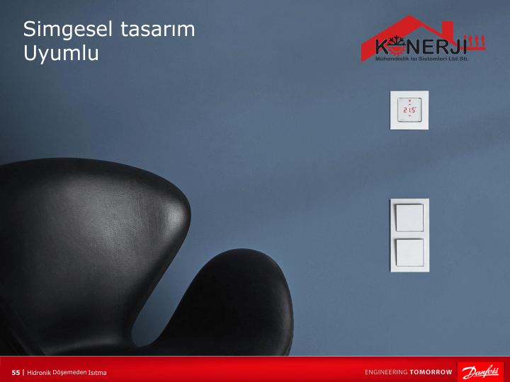 icon serisi yerden ısıtma termostatı